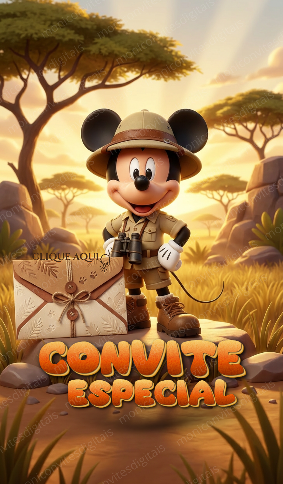 Capa do convite
