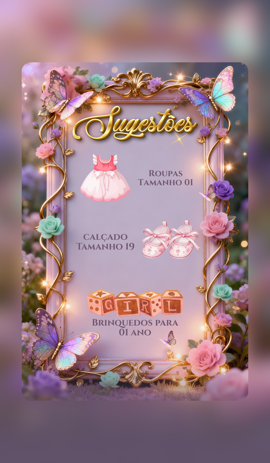 Sugestões de presente